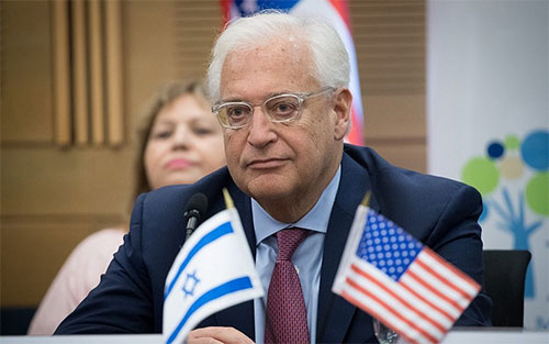 Mahmoud Abbas insulta al embajador de EEUU en la entidad sionista